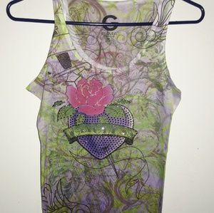 G by Guess tank top size small